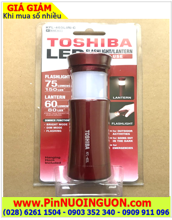 Toshiba KFL-403L; Đèn pin siêu sáng Toshiba KFL-403L chính hãng 